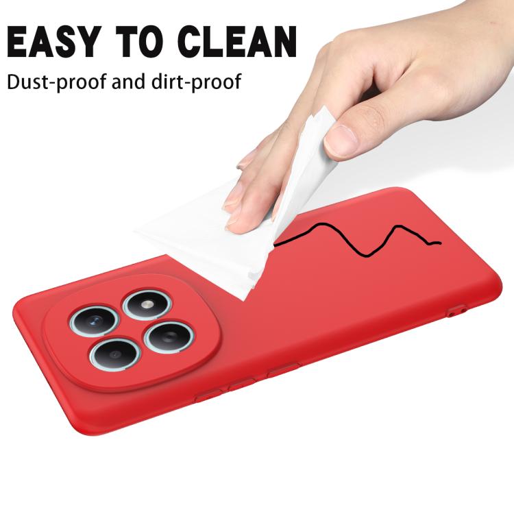 For Redmi Note 15 4G Global 164mm Solid Color Liquid Silicone Dropproof Full Coverage Phone Case