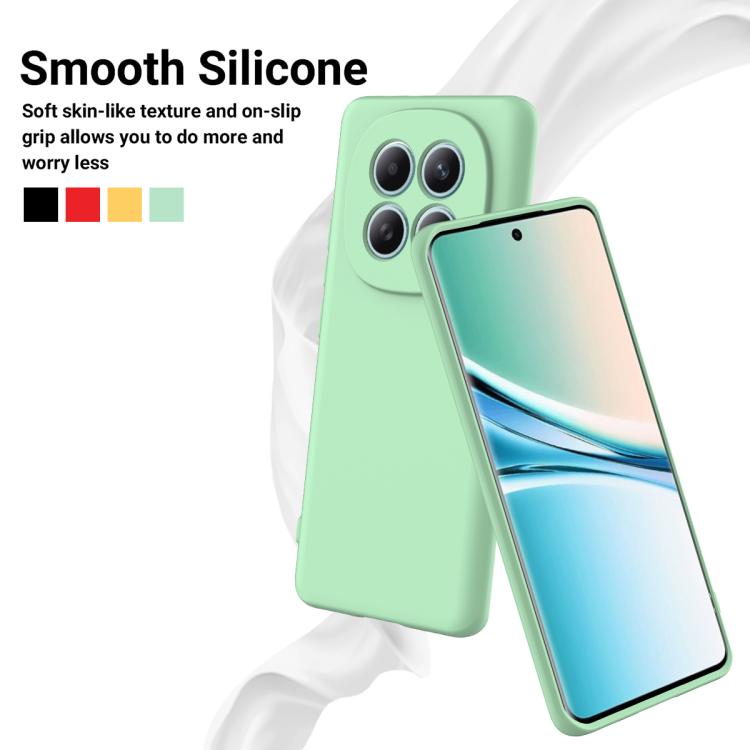 For Redmi Note 15 4G Global 164mm Solid Color Liquid Silicone Dropproof Full Coverage Phone Case