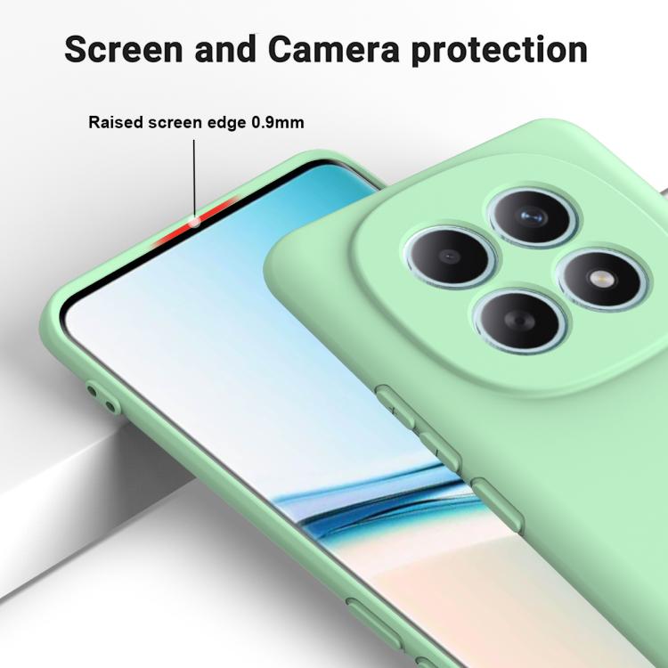 For Redmi Note 15 4G Global 164mm Solid Color Liquid Silicone Dropproof Full Coverage Phone Case