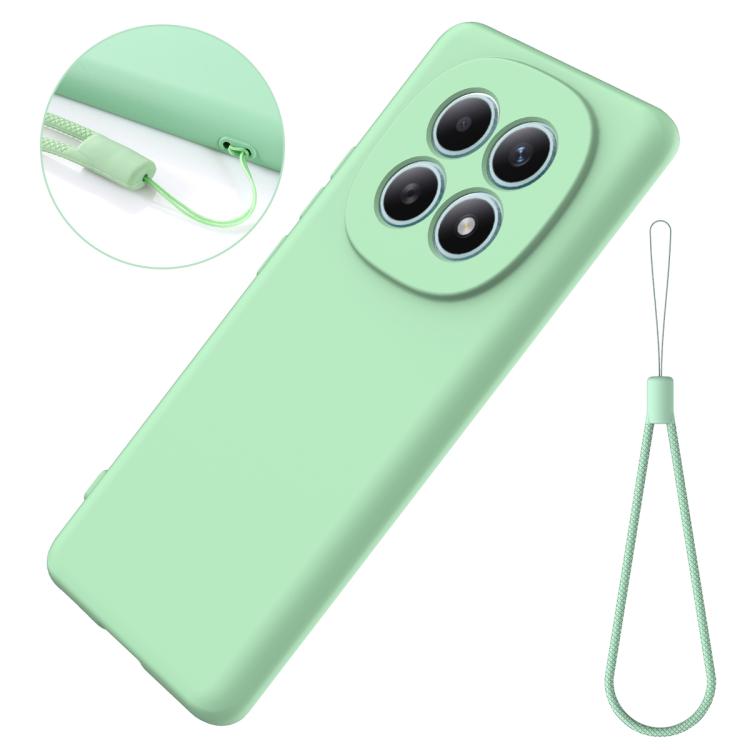For Redmi Note 15 4G Global 164mm Solid Color Liquid Silicone Dropproof Full Coverage Phone Case