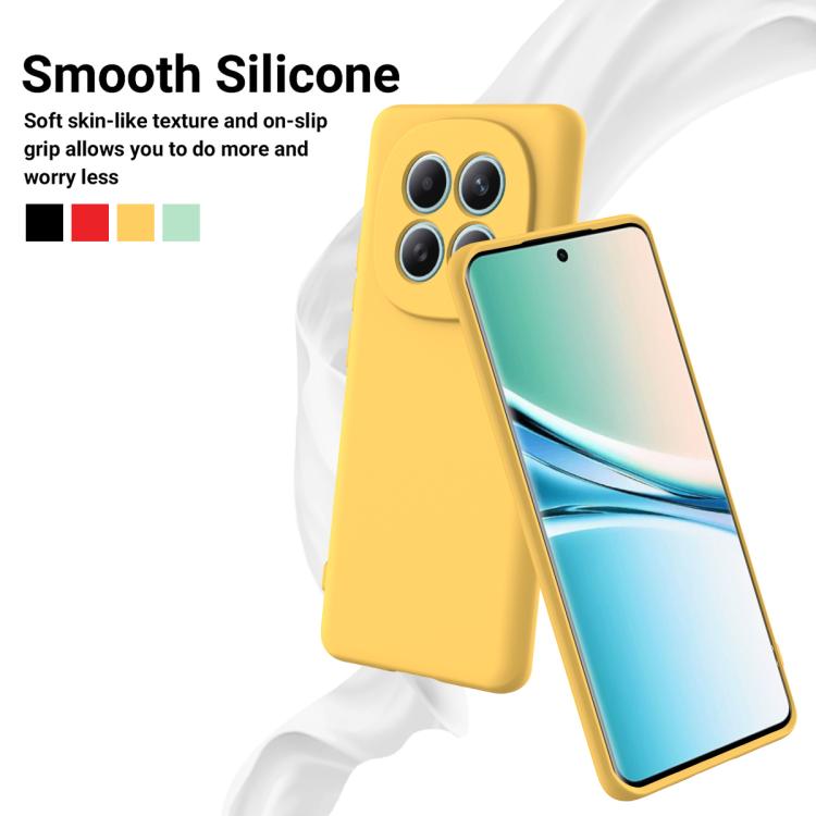 For Redmi Note 15 4G Global 164mm Solid Color Liquid Silicone Dropproof Full Coverage Phone Case