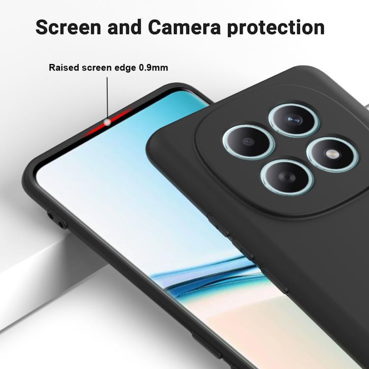 For Redmi Note 15 4G Global 164mm Solid Color Liquid Silicone Dropproof Full Coverage Phone Case