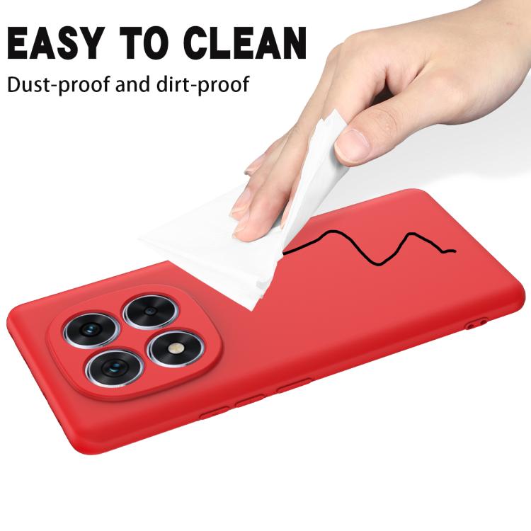 For Redmi Note 15 Pro 5G Global 163.6mm Solid Color Liquid Silicone Dropproof Full Coverage Phone Case