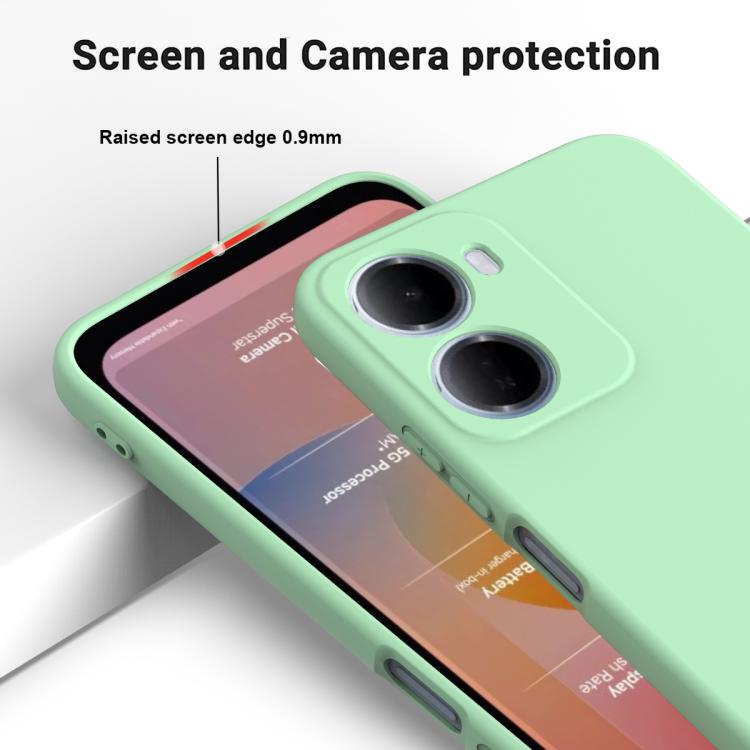 For Redmi 15a 5G / R70 5G / R70m 5G Solid Color Liquid Silicone Dropproof Full Coverage Phone Case