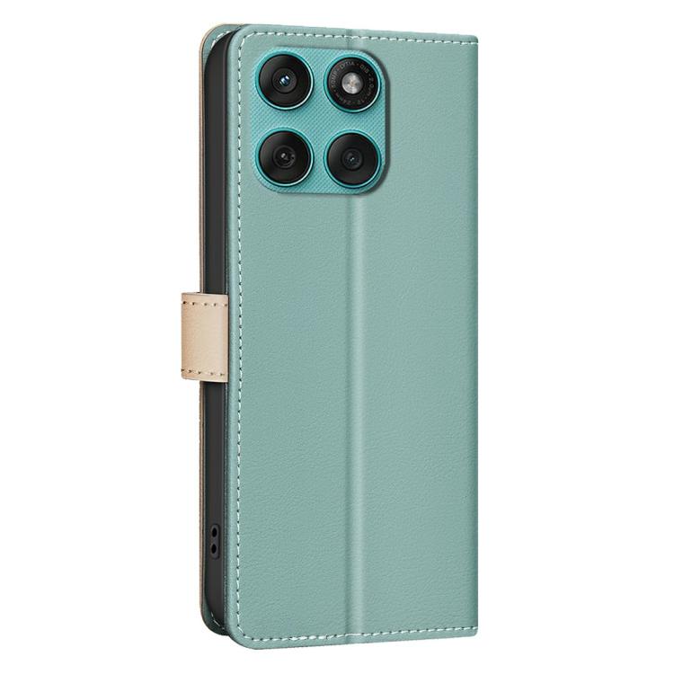 For Motorola Edge 60 Fusion Color Matching RFID Anti-theft Leather Phone Case