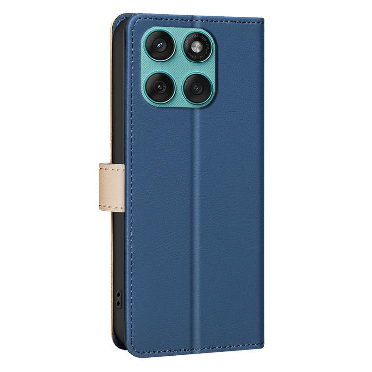 For Motorola Edge 60 Fusion Color Matching RFID Anti-theft Leather Phone Case