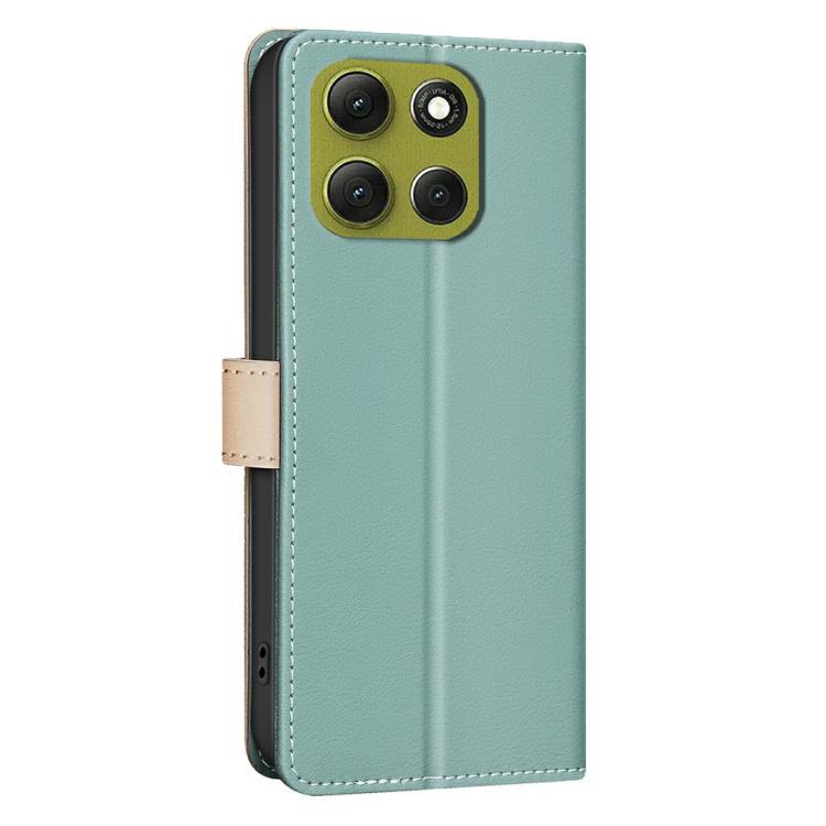 For Motorola Moto G86 5G Color Matching RFID Anti-theft Leather Phone Case