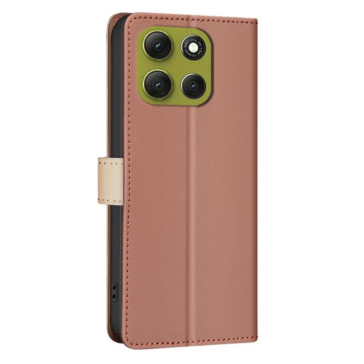 For Motorola Moto G86 5G Color Matching RFID Anti-theft Leather Phone Case