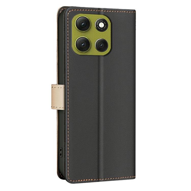 For Motorola Moto G86 5G Color Matching RFID Anti-theft Leather Phone Case