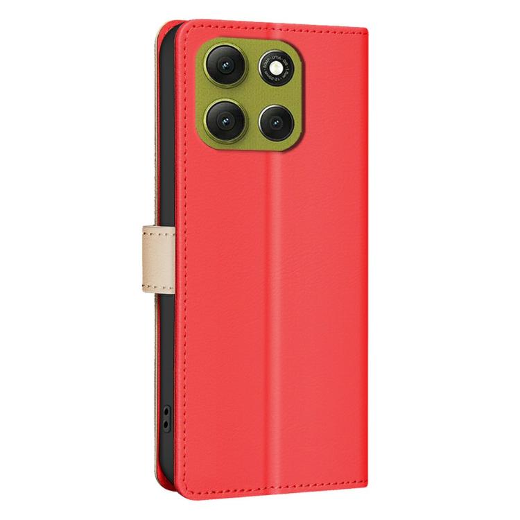 For Motorola Moto G86 5G Color Matching RFID Anti-theft Leather Phone Case
