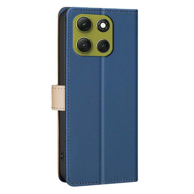 For Motorola Moto G86 5G Color Matching RFID Anti-theft Leather Phone Case