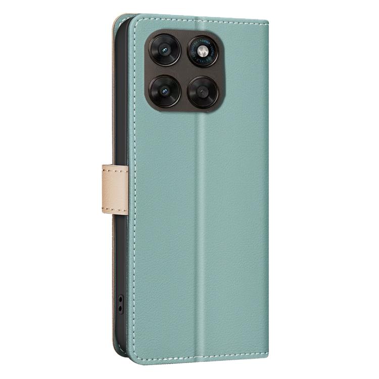 For Motorola Moto G67 5G / G77 5G Color Matching RFID Anti-theft Leather Phone Case