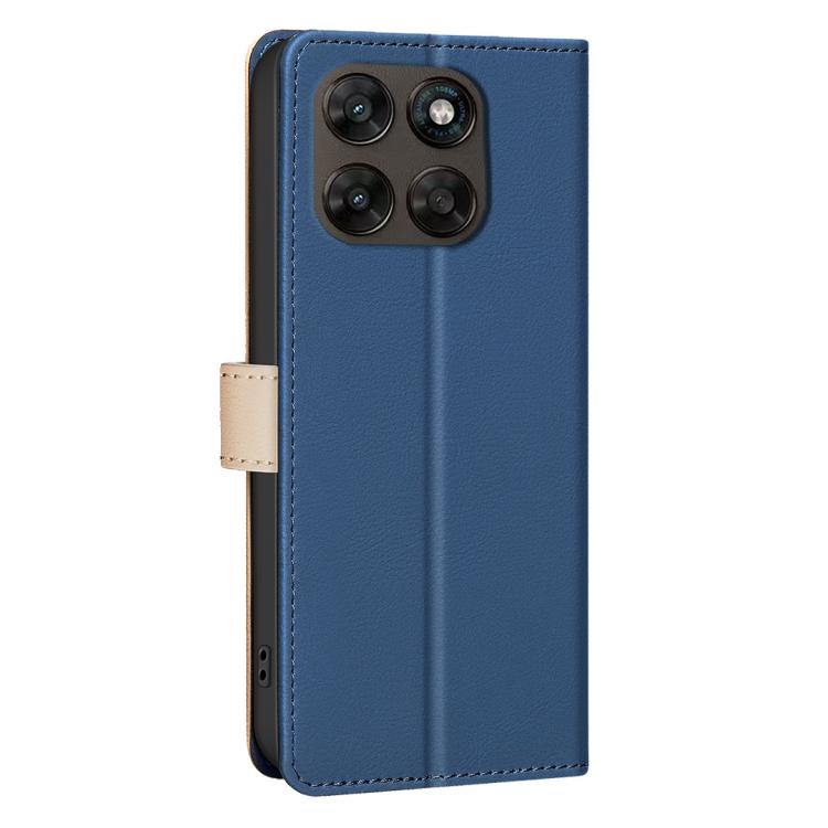 For Motorola Moto G67 5G / G77 5G Color Matching RFID Anti-theft Leather Phone Case