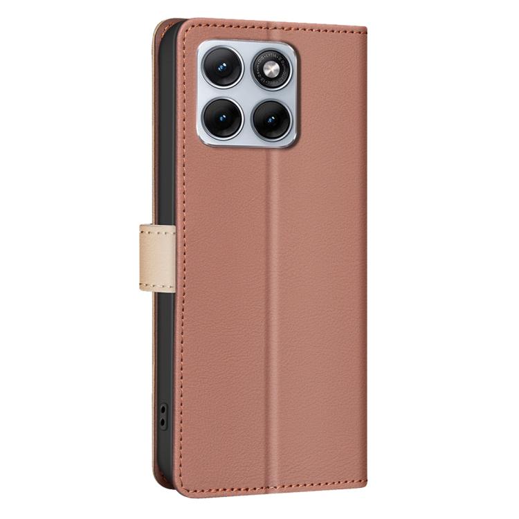 For Motorola Edge 70 Fusion 5G Color Matching RFID Anti-theft Leather Phone Case