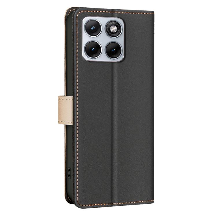 For Motorola Edge 70 Fusion 5G Color Matching RFID Anti-theft Leather Phone Case