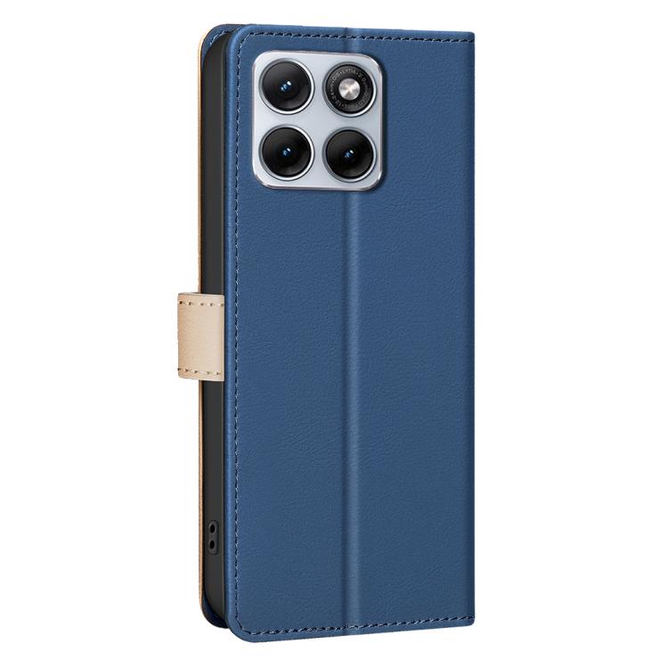 For Motorola Edge 70 Fusion 5G Color Matching RFID Anti-theft Leather Phone Case
