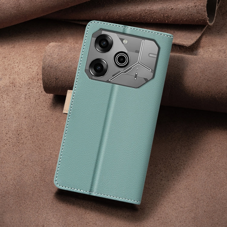 For Tecno Pova 6 / 6 Pro Color Matching RFID Anti-theft Leather Phone Case