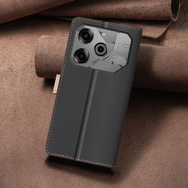 For Tecno Pova 6 / 6 Pro Color Matching RFID Anti-theft Leather Phone Case