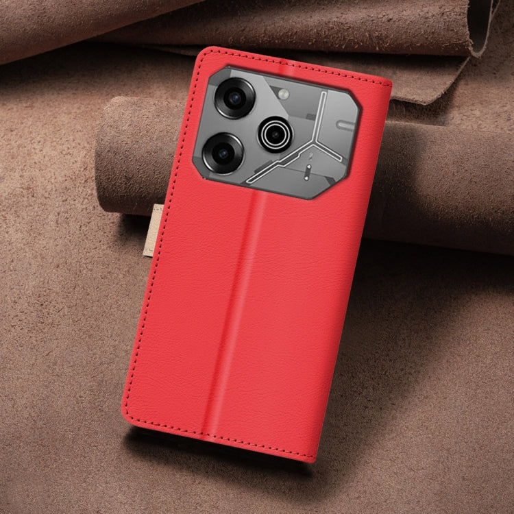 For Tecno Pova 6 / 6 Pro Color Matching RFID Anti-theft Leather Phone Case