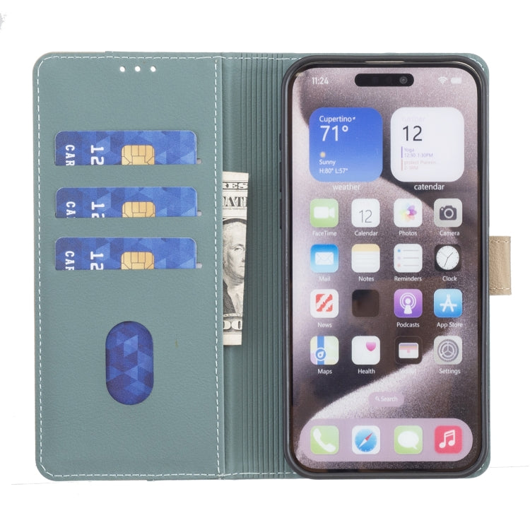 For Tecno Spark 20 Color Matching RFID Anti-theft Leather Phone Case
