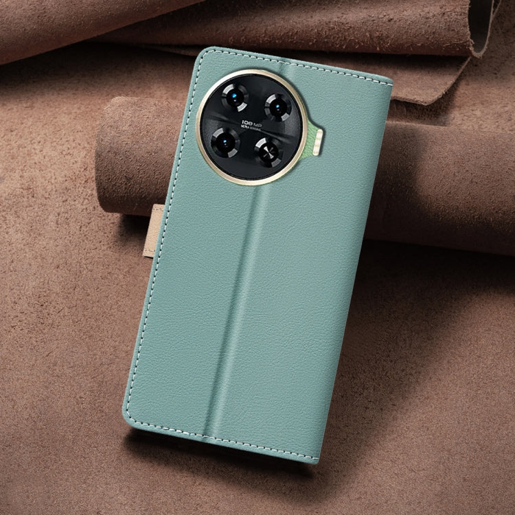 For Tecno Spark 20 Pro+ Color Matching RFID Anti-theft Leather Phone Case