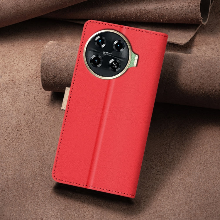 For Tecno Spark 20 Pro+ Color Matching RFID Anti-theft Leather Phone Case