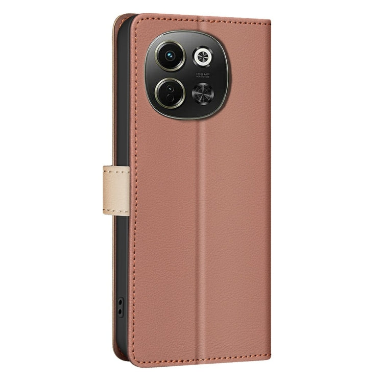 For Tecno Pova 6 Neo 5G / Spark 30 5G Color Matching RFID Anti-theft Leather Phone Case