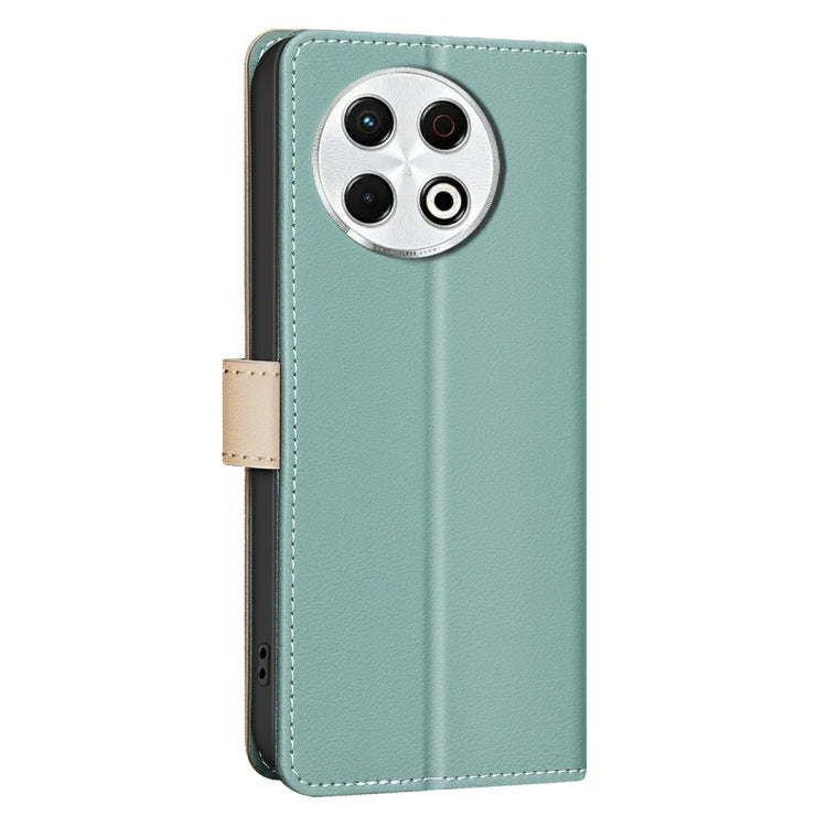 For Tecno Spark 30 Pro 4G Color Matching RFID Anti-theft Leather Phone Case