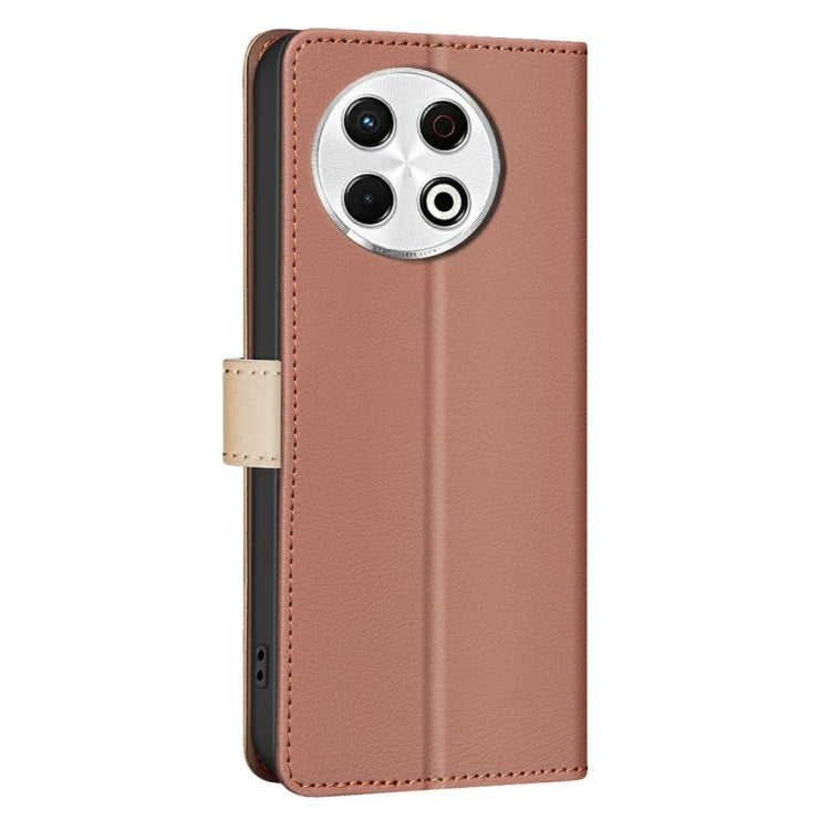 For Tecno Spark 30 Pro 4G Color Matching RFID Anti-theft Leather Phone Case