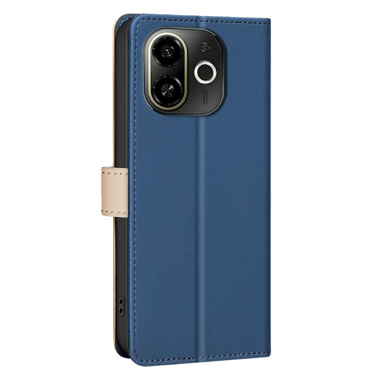 For Tecno POP 9 5G / Spark 30C 5G Color Matching RFID Anti-theft Leather Phone Case