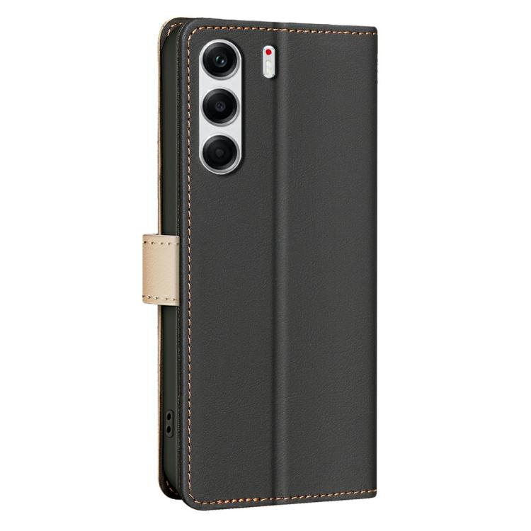 For Tecno Camon 40 Pro 4G Color Matching RFID Anti-theft Leather Phone Case