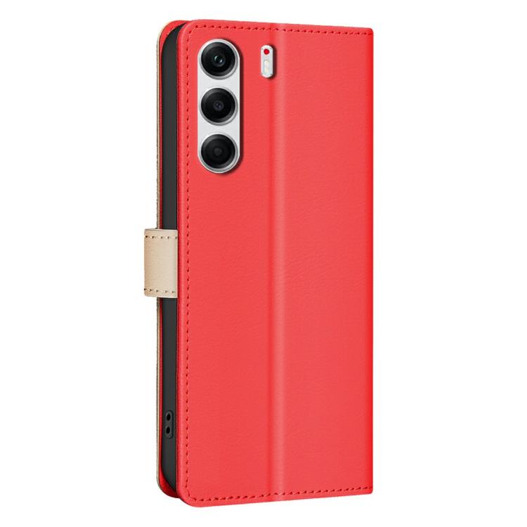 For Tecno Camon 40 Pro 4G Color Matching RFID Anti-theft Leather Phone Case