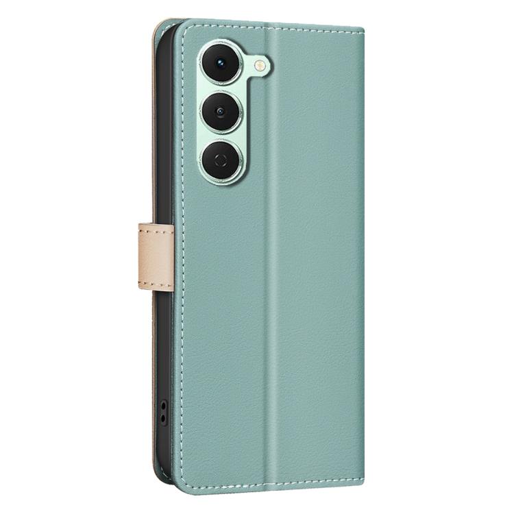 For Tecno Spark 40 Pro 4G Color Matching RFID Anti-theft Leather Phone Case