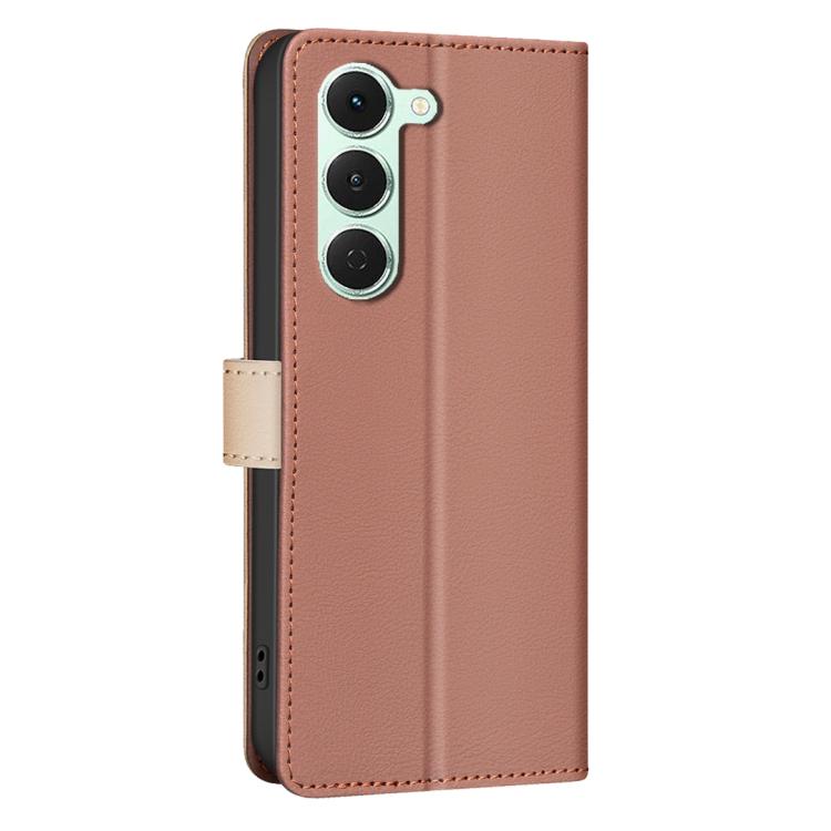 For Tecno Spark 40 Pro 4G Color Matching RFID Anti-theft Leather Phone Case