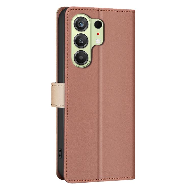 For Tecno Camon 50 4G Color Matching RFID Anti-theft Leather Phone Case