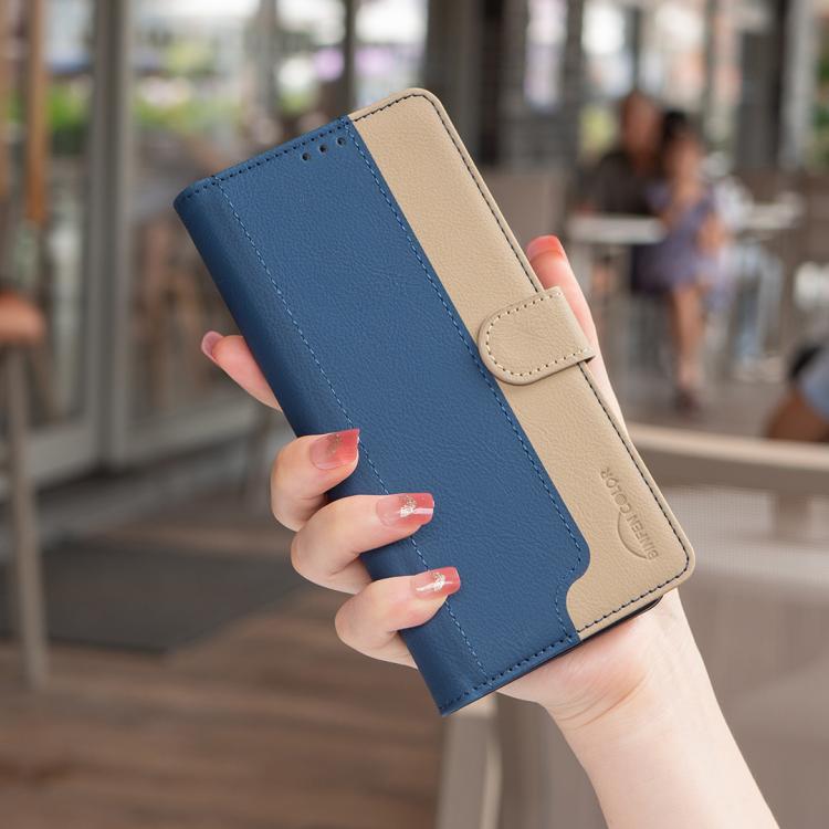 For Tecno Camon 50 4G Color Matching RFID Anti-theft Leather Phone Case