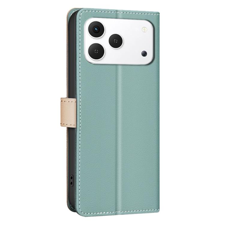 For Tecno Spark 50 4G Color Matching RFID Anti-theft Leather Phone Case