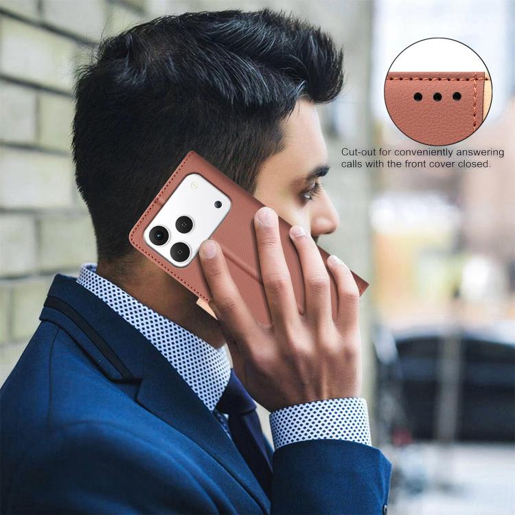 For Tecno Spark 50 4G Color Matching RFID Anti-theft Leather Phone Case