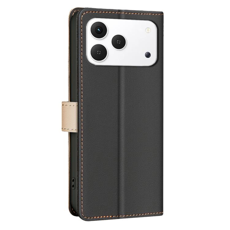 For Tecno Spark 50 4G Color Matching RFID Anti-theft Leather Phone Case