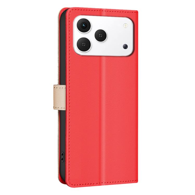 For Tecno Spark 50 4G Color Matching RFID Anti-theft Leather Phone Case