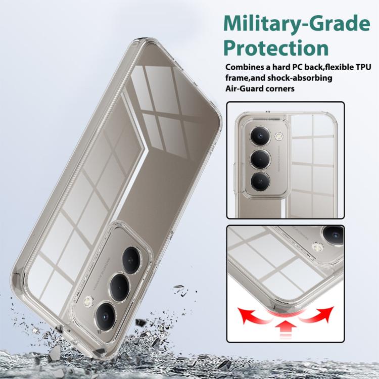 For Redmi 15 5G / 4G EU 171mm Scratchproof Acrylic TPU Phone Case - Transparent