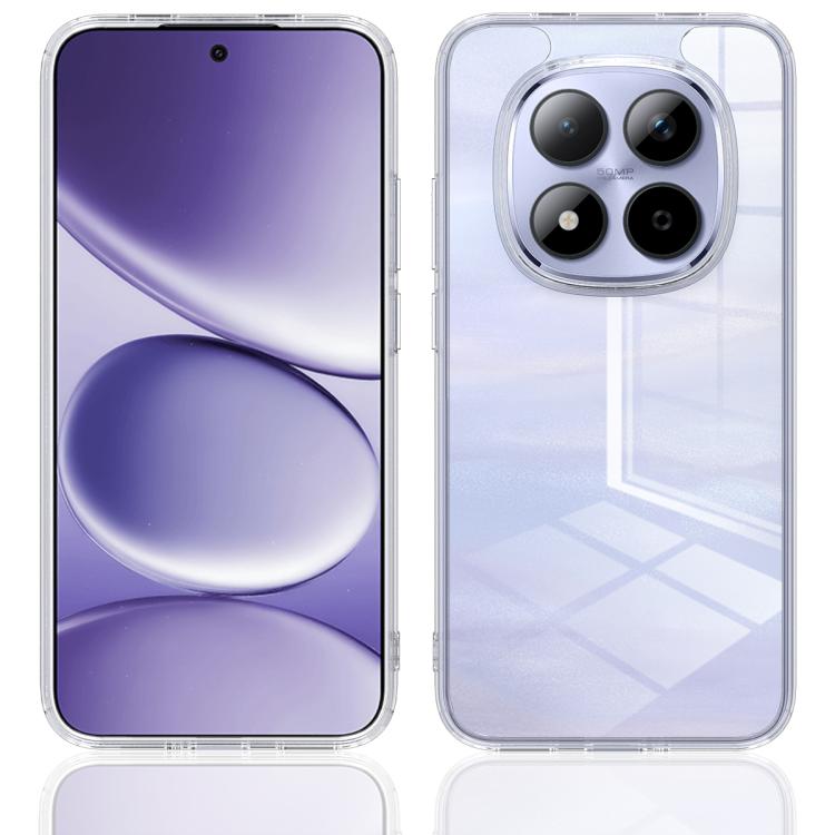 For Redmi Note 15 Pro+ 5G Global 163.3mm Scratchproof Acrylic TPU Phone Case - Transparent