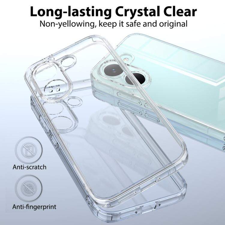 For Redmi Turbo 5 5G / Poco X8 Pro 5G Scratchproof Acrylic TPU Phone Case - Transparent
