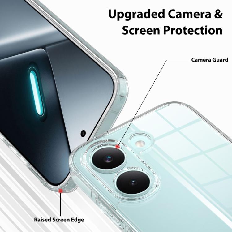 For Redmi Turbo 5 5G / Poco X8 Pro 5G Scratchproof Acrylic TPU Phone Case - Transparent