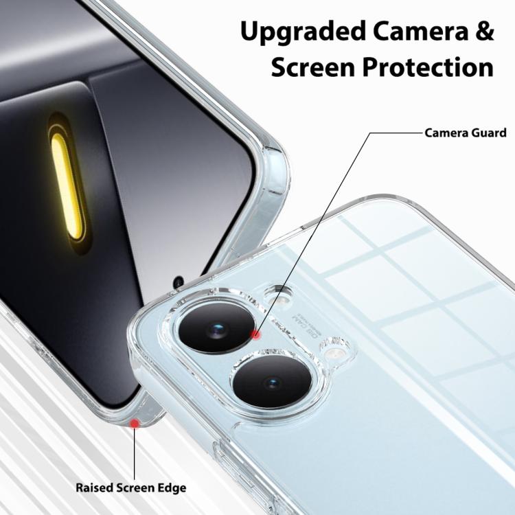 For Redmi Turbo 5 Max 5G / Poco X8 Pro Max Scratchproof Acrylic TPU Phone Case - Transparent