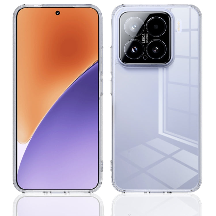 For Xiaomi 15 Scratchproof Acrylic TPU Phone Case - Transparent