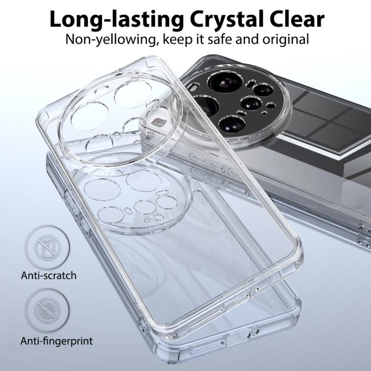 For Xiaomi 15 Ultra Scratchproof Acrylic TPU Phone Case - Transparent