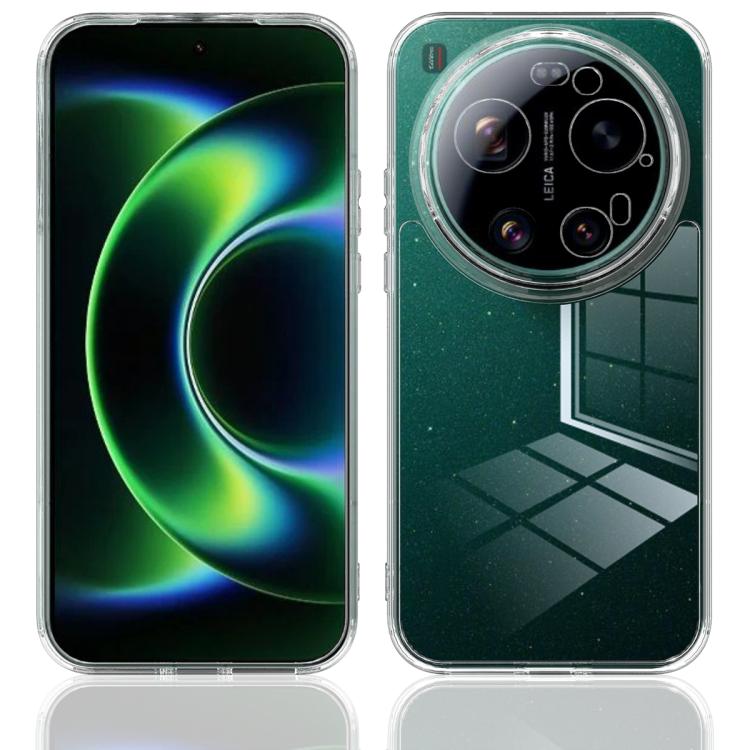 For Xiaomi 17 Ultra Scratchproof Acrylic TPU Phone Case - Transparent