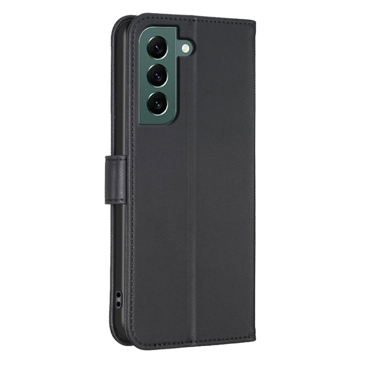 For Samsung Galaxy S24 FE 5G Four-leaf Embossed Leather Phone Case