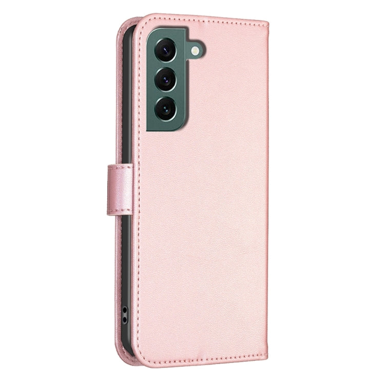 For Samsung Galaxy S24 FE 5G Four-leaf Embossed Leather Phone Case